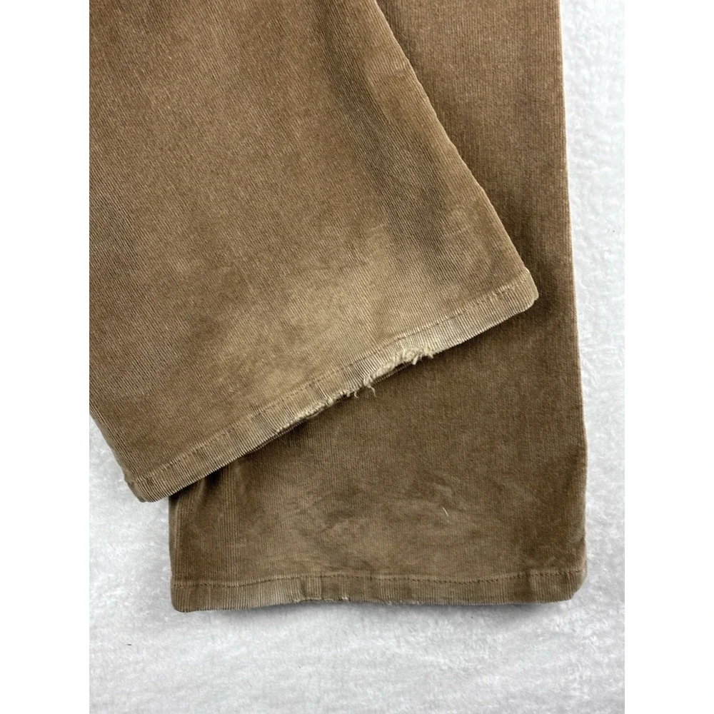Banana Republic Womens Corduroy Pants Size 29 Light Brown 32x33 Boot Cut‎